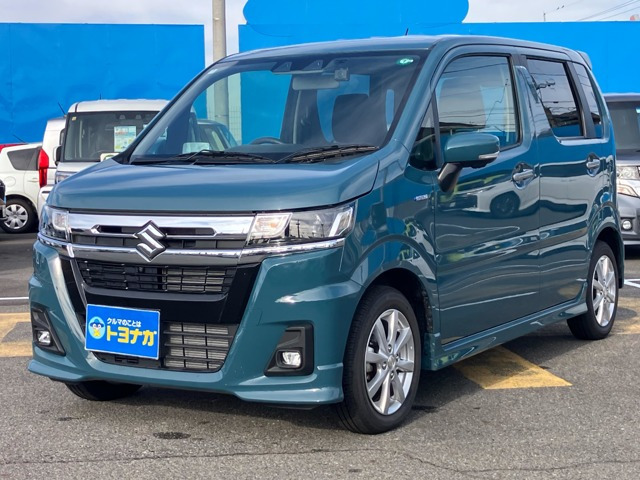 スズキ ワゴンRカスタムZ ハイブリッド(HYBRID) ZX 純正8インチナビ 全