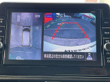 【アラウンドビューモニター】まるでクルマを真上から見ているようなアラウンドビューモニターで運転をサポート。運転席から見えにクルマの四隅や後方もモニターでしっかり見えます!