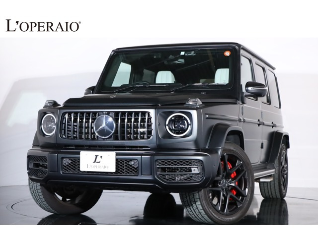 Gクラス AMG G63 4WD 1オーナー車 マヌファクトゥ-アプログラム+