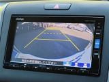 車庫入れもお任せのバックカメラ付き!