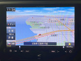 【純正8型ナビ】専用設計で車内の雰囲気にマッチ!ナビ利用時のマップ表示は見やすく、いつものドライブがグッと楽しくなります!