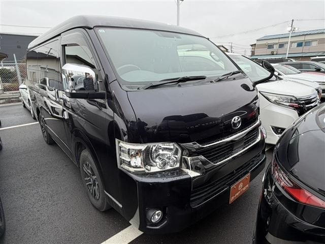 ハイエースバン2.8 スーパーGL ワイド ダークプライムII ロング ミドルルーフ  ディーゼル7型 禁煙車 純正ナビ フルセグTV