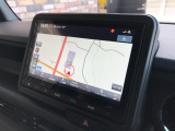 純正ナビが搭載されています。初めての道も安心ですね。Bluetooth接続可能!