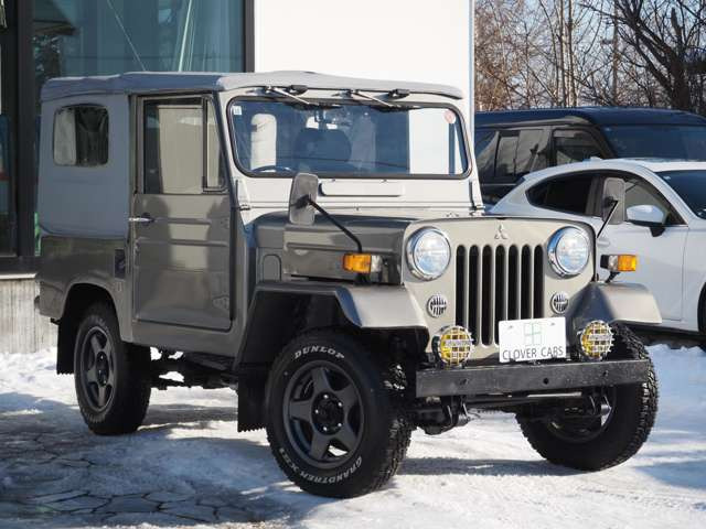 三菱 ジープ 2.7 ディーゼル 4WD 推定走行113700km・下サビ少ない