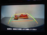 バックガイドモニターを装備しています、車庫入れもラクラクです。