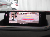 360&deg;ビューモニターを搭載しています。コーナーセンサーと合せてお使いいただくことで、安全、安心にお車の取り回しを行っていただけます。