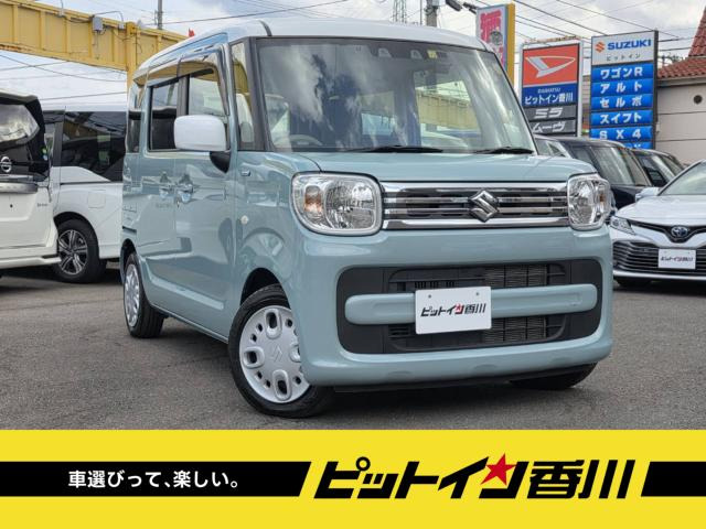 スペーシア ハイブリッド(HYBRID)  X レーダーブレーキ 両側自動ドア ケンウッドナビ...