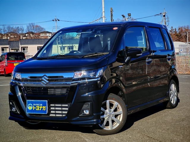スズキ ワゴンRカスタムZ ハイブリッド(HYBRID) ZX 全方位カメラ