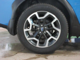 右後 純正17インチアルミホイール「*ホイールロックナットは展示用です」