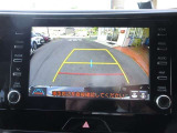 バックガイドモニターで、後方を確認しながら安心して駐車することができます。運転初心者も熟練者も必須の機能ですよ!