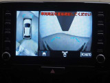 パノラミックビューモニターで車両全体の周囲を確認できます!