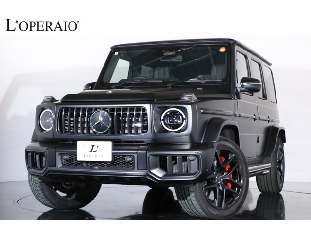 Gクラス AMG G63 (ISG) 4WD ローンチED 1オーナー 有償色 AMGナイトパ