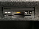 ETC車載器付きです。高速道路の料金所もスムーズに通過できます。