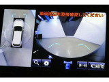 複数のカメラの映像をもとに、クルマを真上から見ているような映像をドライバーに提供し駐車をサポートする機能です。