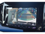 空から見下ろしているかのような視点で周囲を確認できるアラウンドビューモニター!
