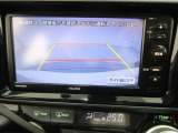 バックカメラ付きで車庫入れも楽々です。