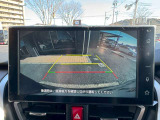 駐車時、後方の映像がモニターで確認できます。狭い場所での駐車もスムーズです。