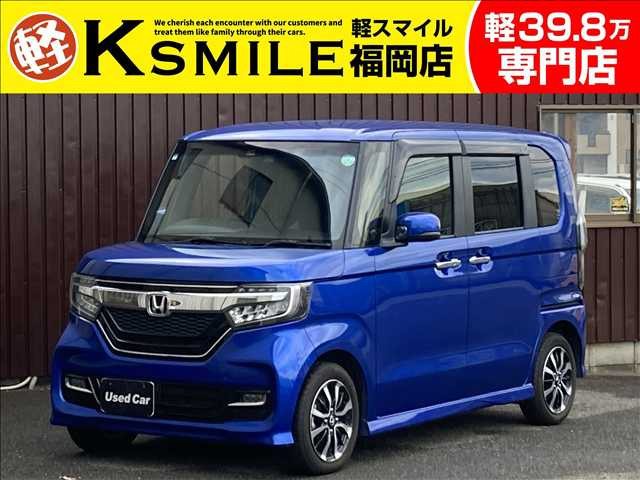 N-BOXカスタム G L ホンダセンシング 禁煙車 ホンダ純正ナビ Bluetooth CD