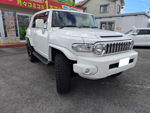 トヨタ FJクルーザー 4.0 4WD の中古車詳細 (69,000km, ホワイト, 徳島