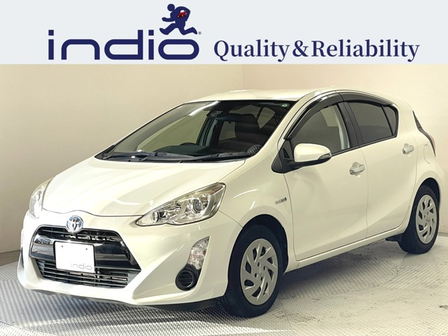 アクア 1.5 S スタイルブラック ワンオーナー・社外ナビ(CN-RE03WD)・バッ