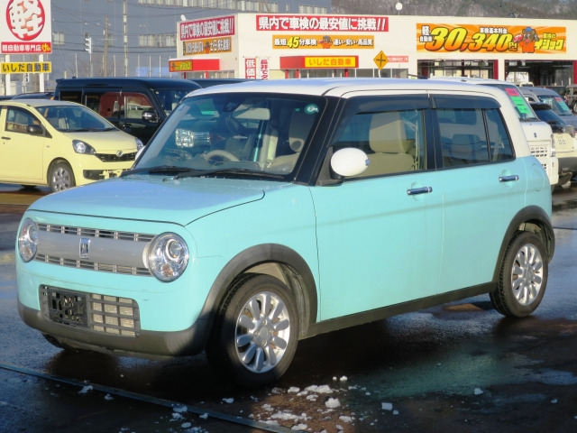 アルトラパンX 4WDPUSH 衝突安全 オートACライト