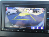 バックカメラで駐車が苦手な方も安心です。