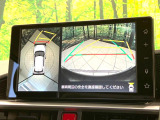 【全方位モニター用カメラ】専用のカメラにより、上から見下ろしたような視点で360度クルマの周囲を確認することができます☆死角部分も確認しやすく、狭い場所での切り返しや駐車もスムーズに行えます。