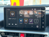 【ディスプレイオーディオ】お手持ちのスマートフォンとの連携で、ナビや音楽再生など各種アプリを使用可能。スマホに近い感覚でお使いいただけます♪
