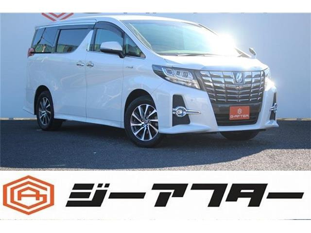 アルファード ハイブリッド 2.5 SR Cパッケージ E-Four 4WD 禁煙車 後席モニター 純...