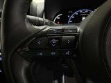ステアリング装備◇ディスプレイ表示切替◇オーディオ切替◇レーダークルーズコントロールなどの操作が行えます
