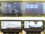 フロントモニター・サイドモニター・バックモニターを使用し、車を上から見たような画像が表示されますので、安心してお車の駐車が出来ますよ。尚、駐車時には必ず、お客様の目視にて駐車をお願い致します。