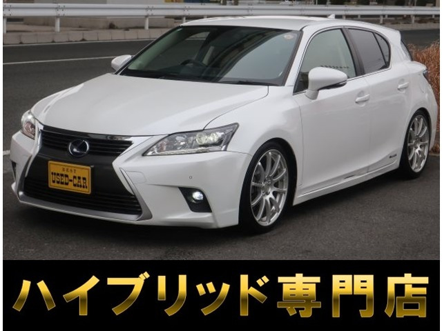 CT200h バージョン C車高調 18in ナビ地デジカメラBluetooth