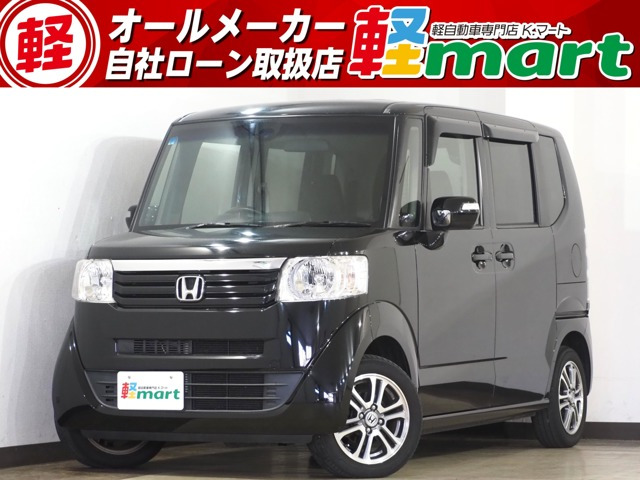 N-BOXG ターボ SSパッケージ1オ-ナ-禁煙車 Bカメラ ETC クルコン 両PSD