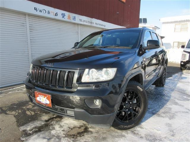 グランドチェロキーラレード 4WD1ナンバー車両 ヒッチメンバー 社外ナビTV