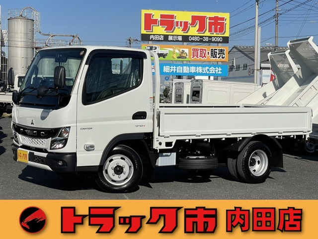 キャンター 3.0 全低床 ディーゼル 1.5t 全低床 平ボディ 6速セミAT