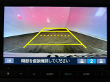 駐車がしやすいバックカメラを装備しています。