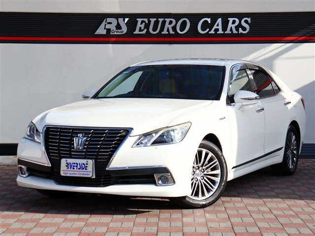 クラウンハイブリッド 2.5 ロイヤルサルーンG純正HDDナビ フルセグ バックカメラ CD