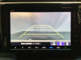 バックでの車庫入れも安心です! リアカメラが付いているバックモニター付のナビを装備しております。操作線もついており距離感も画面から確認できます。