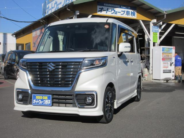 スペーシア  ハイブリッドXS 禁煙車 全周囲カメラ 両側Pスラ