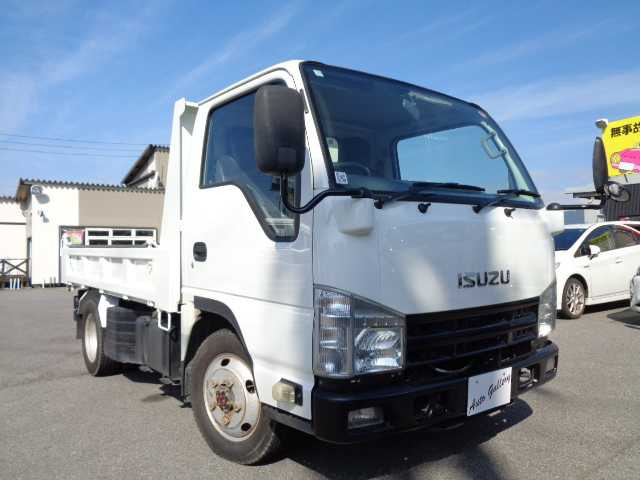 エルフ3.0 強化ダンプ フルフラットロー ディーゼル 4WD