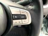 クルーズコントロールを装備しています。高速道路などで一定の速度で走ってくれるので運転が楽ですよ!速度を設定できますので、スピードの出しすぎにも注意できます。