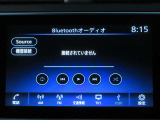 ナビはBluetoothAudio対応です。