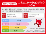 おクルマの維持管理に必要なメンテナンスのお得なパック「コミュニケーションパック U-Car」おクルマの経過年数により加入いただけるコースが異なりますので、店舗へお気軽にお問い合わせください☆