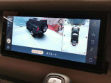 【3Dサラウンドカメラ(360&deg;カメラ)】全方位の死角となる部分や発進時・駐車時・細い路地からの運転などカメラを通してモニターで確認することが可能です。