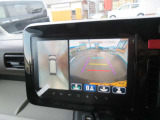 全方位カメラ付きです。お車の周りの安全確認をよりしっかりできます。とても嬉しい装備です。