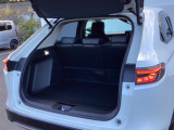 トランクの広さは、どうです、たくさんの荷物が積めますよ。トノカバー付き。荷室のプライバシーを守ってくれます。見た目もスッキリ、防犯性も高まります。