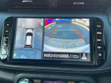【アラウンドビューモニター】まるでクルマを真上から見ているようなアラウンドビューモニターで運転をサポート。運転席から見えにクルマの四隅や後方もモニターでしっかり見えます!