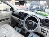 見晴らしのよい運転席。