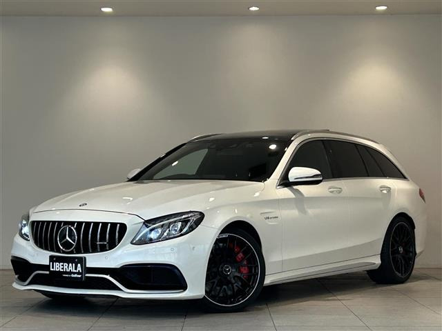 CクラスワゴンAMG C63 S4WD 本革シート