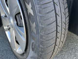 後ろのタイヤの状態です。